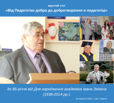 ПАМ’ЯТІ ІВАНА АНДРІЙОВИЧА ЗЯЗЮНА